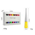 OEM good quality quick dry long lasting colorful matte liquid eyeliner pen